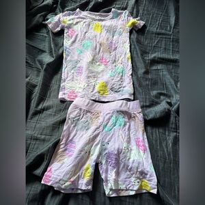 Little Sleepies 2T Easter Short Set
